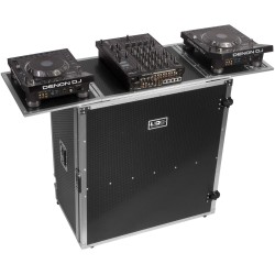 Udg gear U92049SL2 - ULTIMATE FOLD OUT DJ TABLE SILVER PLUS (WHEELS)