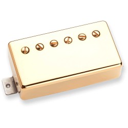 Seymour duncan APH-1B ALNICO II PRO HUMBUCKER RAW NICKEL/GOLD MESH COVER