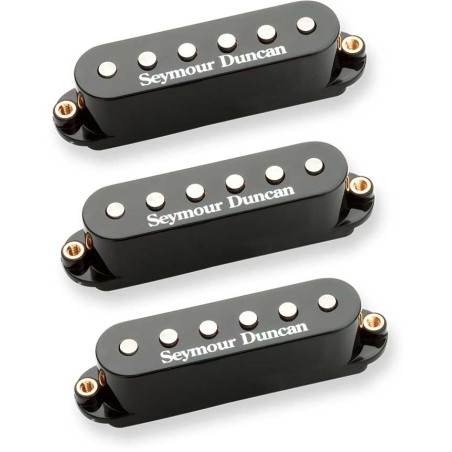 Seymour duncan SET STK-S4 BLACK COVER / CLASSIC STACK PLUS SET BLACK