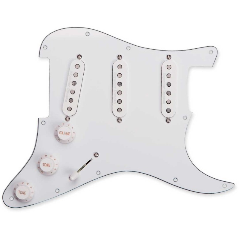 Seymour duncan PICKGUARD ASSY CA 50S SET WHT