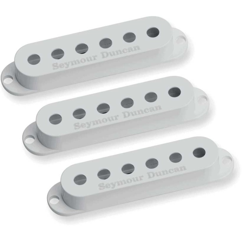 Seymour duncan STRAT COVER WHITE SET (3) LOGO