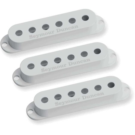 Seymour duncan STRAT COVER WHITE SET (3) LOGO