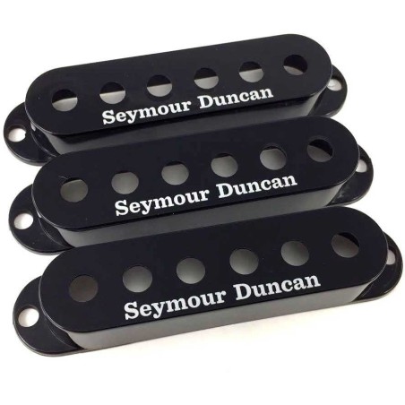 Seymour duncan STRAT COVER BLACK SET (3) LOGO