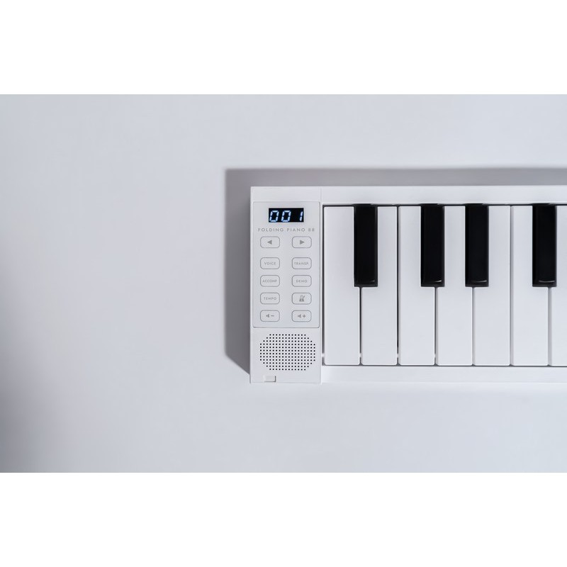 Carry on CARRY-ON-FP88 - KEY FOLDING PIANO - BLANCO
