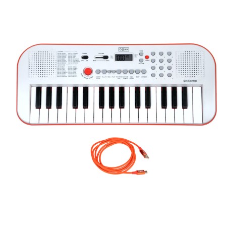 Oqan QKB32RD ROJO + CABLE USB