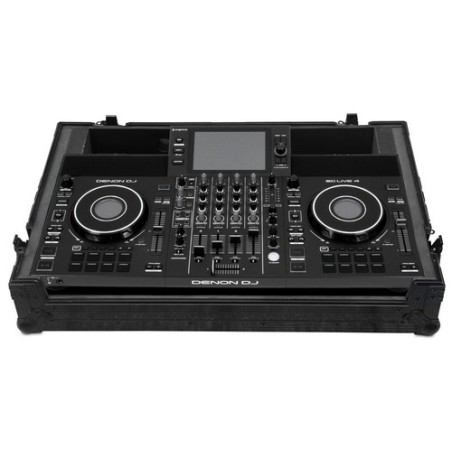 Udg gear U91081BL - ULTIMATE FLIGHT CASE DENON DJ SC LIVE 4 BLACK PLUS