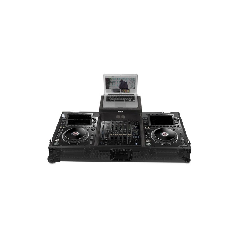 Udg gear U91086BL - ULTIMATE FLIGT CASE SET PIONEER CDJ-3000/A9 BLACK PLUS (L&W)
