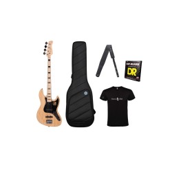 Marcus miller MARCUS MILLER V7 VINTAGE SWAMP ASH-4 NAT SET