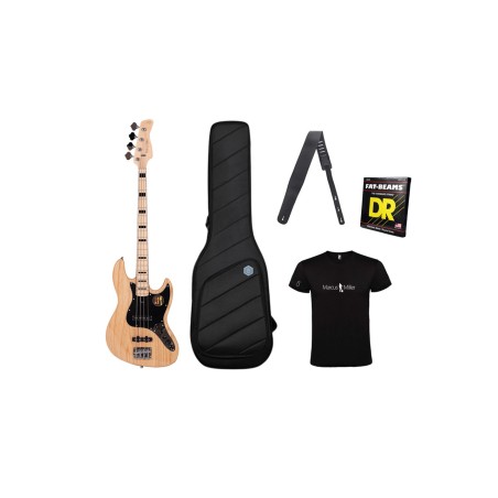 Marcus miller MARCUS MILLER V7 VINTAGE SWAMP ASH-4 NAT SET