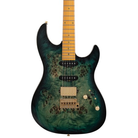 Sire guitars S10 HSS TRANS GREEN