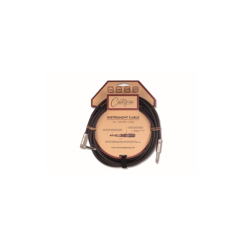 Carry on CARRY-ON-CABLE-3M-SA - INSTRUMENT CABLE 3M RECTO/ANGULADO