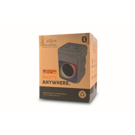 Carry on CO-SOUNDTRACK - MID SIZE PORTABLE BLUETOOTH SPEAKER - NEGRO
