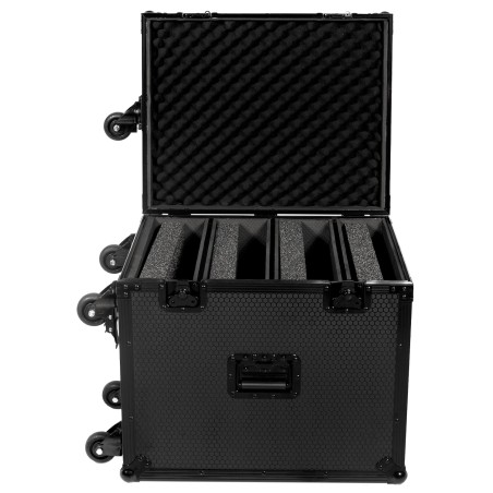 Udg gear U91101BL - ULTIMATE FLIGHT CASE FOR SET CDJ/MIXER BLACK PLUS (T&SW)