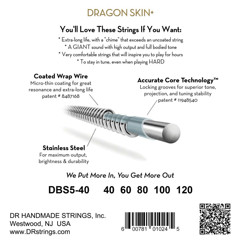 Dr DBS5-40 DRAGON SKIN +