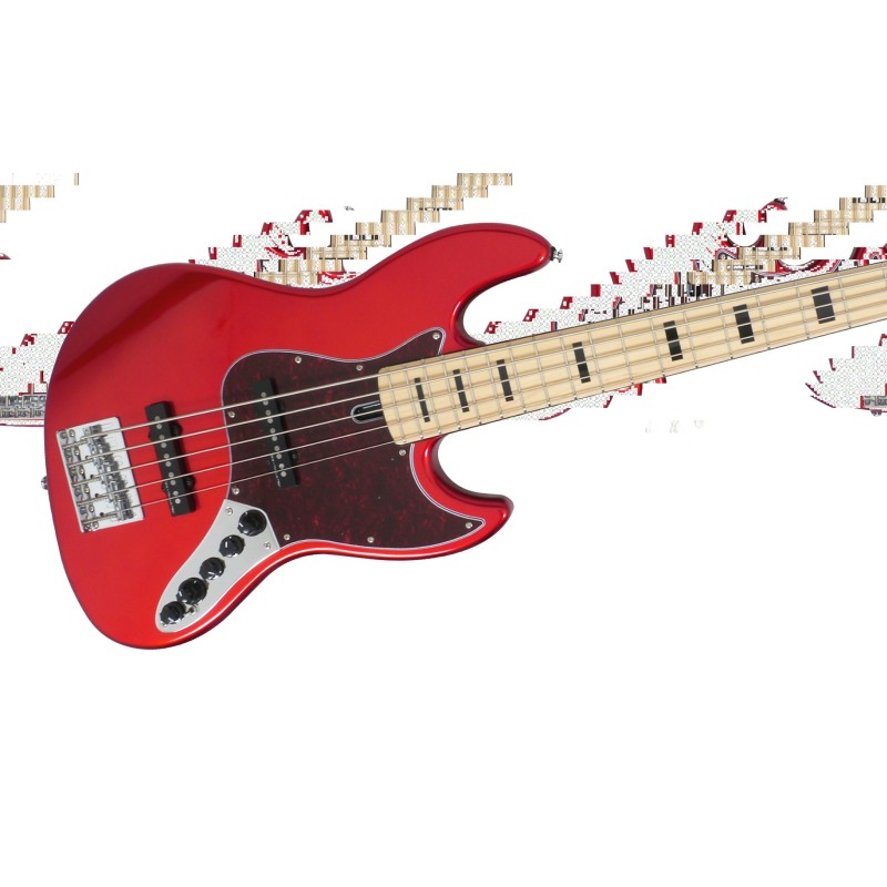 Marcus miller V7 VINTAGE SWAMP ASH-5 (2ND GEN) BMR BRIGHT METALLIC RED