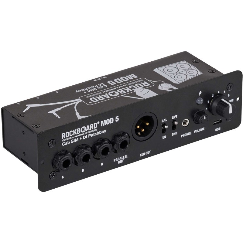 Rockboard MOD 5 - CAB SIM + DI PATCHBAY