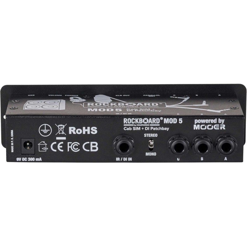 Rockboard MOD 5 - CAB SIM + DI PATCHBAY