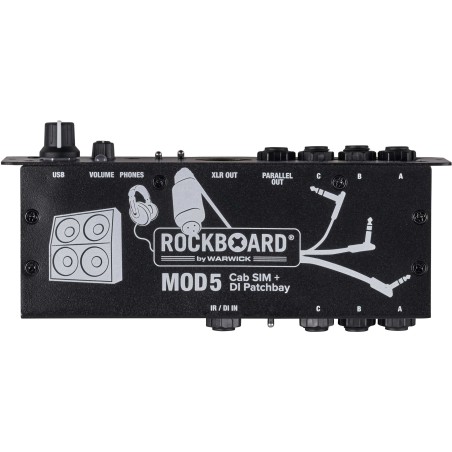 Rockboard MOD 5 - CAB SIM + DI PATCHBAY