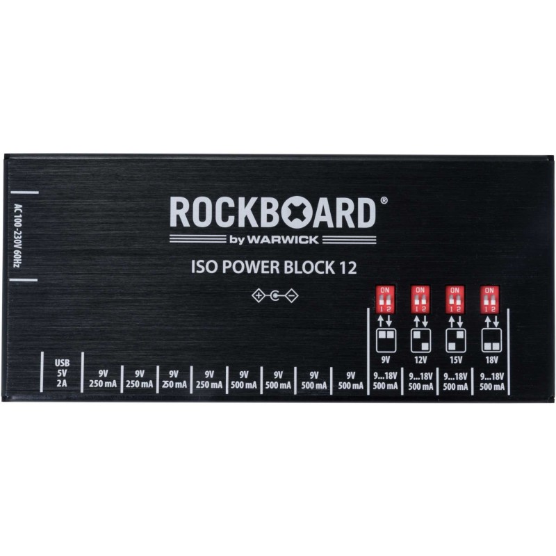 Rockboard ISO POWER BLOCK V12 IEC
