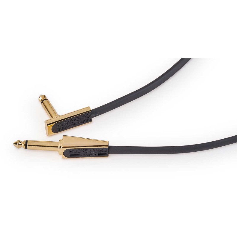 Rockboard FLAT PATCH LOOPER/SWITCHER CONNECTOR CABLE GOLD 20 CM