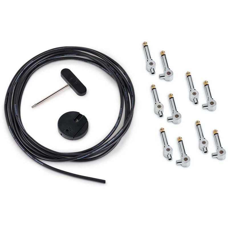 Rockboard PATCHWORKS SOLDERLESS PATCH CABLE SET 300 CM CHROME