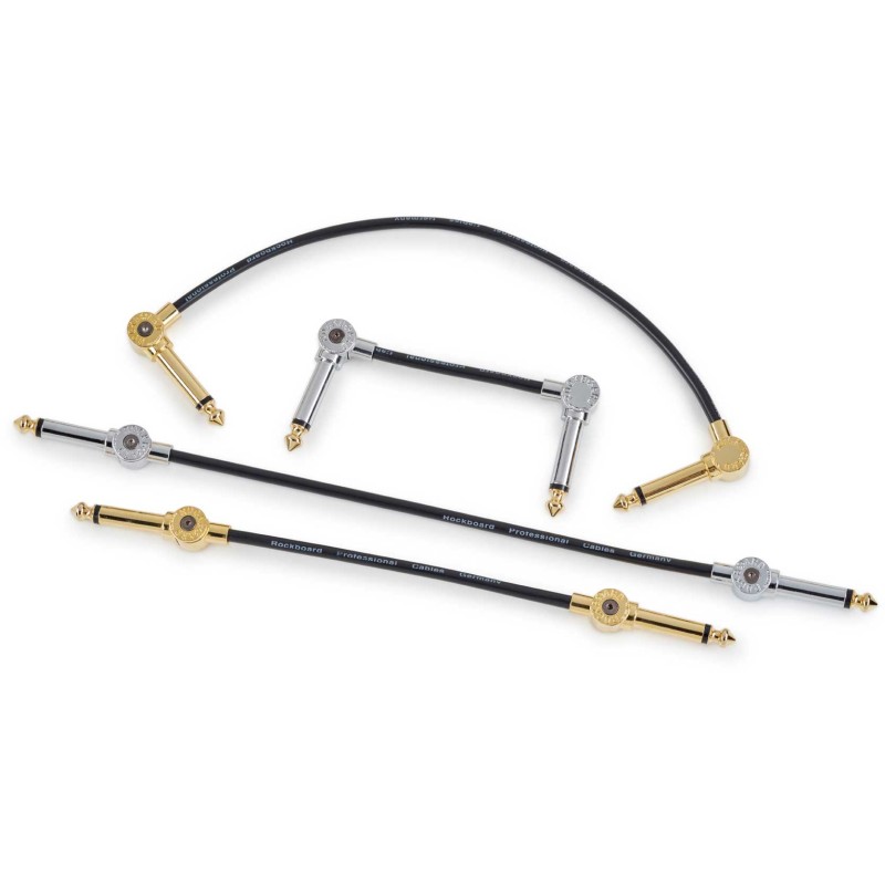 Rockboard PATCHWORKS SOLDERLESS PATCH CABLE SET 300 CM GOLD