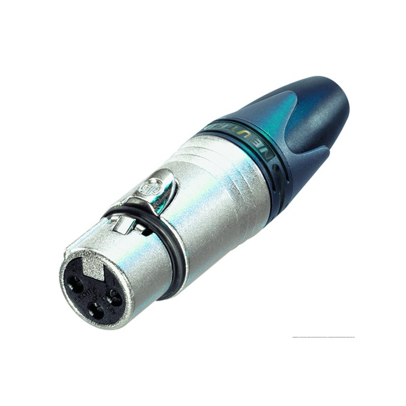 Neutrik, Professional XLR 3-pole female cable connector.