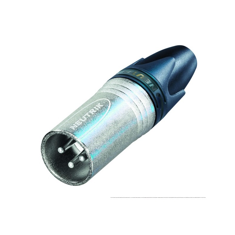Neutrik, Professional XLR 3-pole male cable connector.