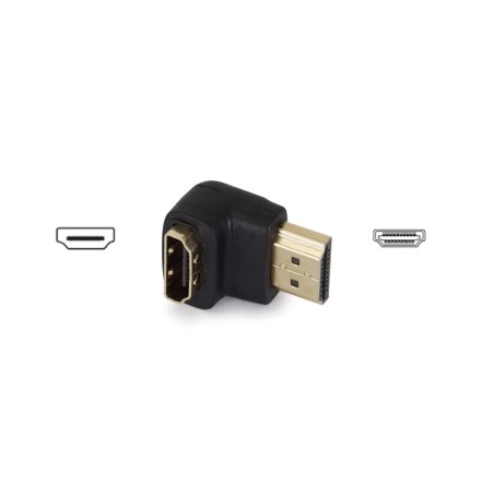 Adaptador HDMI hembra a HDMI macho