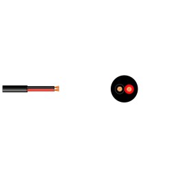 Rollo de cable altavoz de 2 conductores