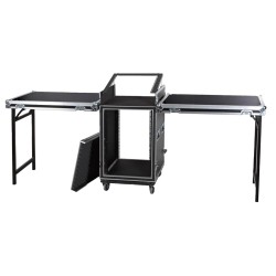 Mueble rack flight case 19'' antishock