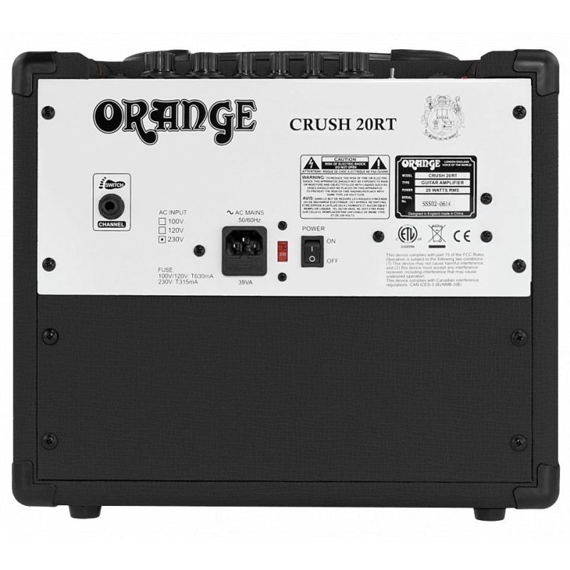 Orange CRUSH 20 BK