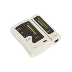 Verificador de cabos RJ-45, RJ-11 e RJ-12
