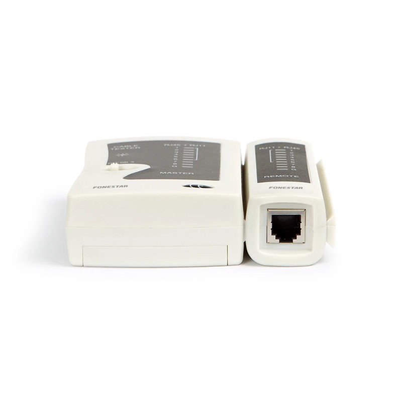 Verificador de cabos RJ-45, RJ-11 e RJ-12