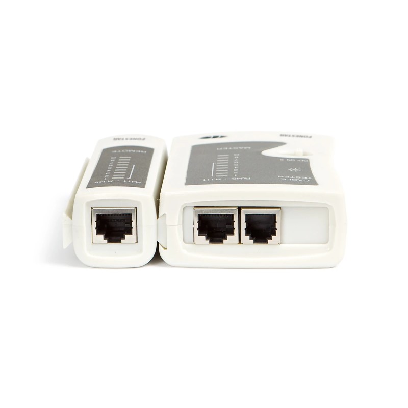 Verificador de cabos RJ-45, RJ-11 e RJ-12