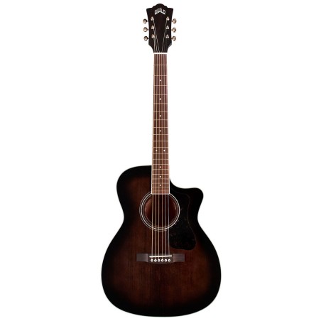 Guild italia OM-260CE DELUXE FLAMED MAHOGANY TRANS BLACK