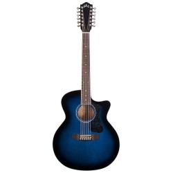 Guild italia F-2512CE DELUXE MAPLE 12-STRING DARK BLUE BURST