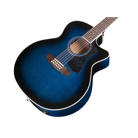 Guild italia F-2512CE DELUXE MAPLE 12-STRING DARK BLUE BURST