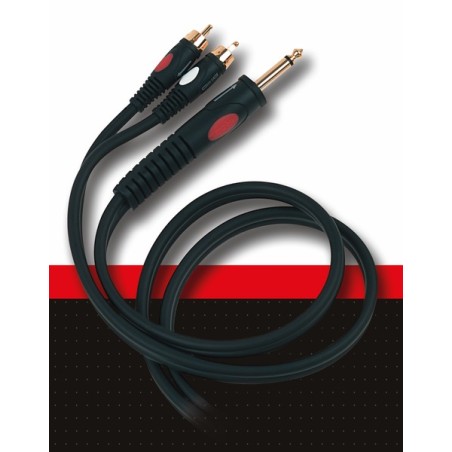 Adapter cable, 6 mm overall diameter.