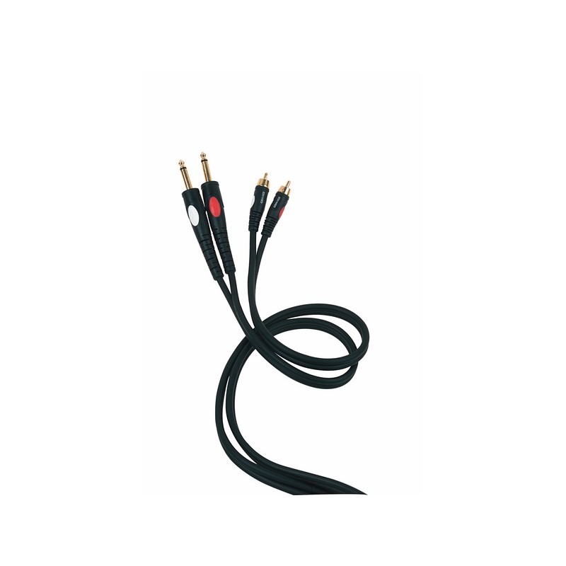 Adapter cable, 6 mm overall diameter.