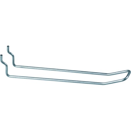 Metal hook for cable display