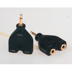 JACK MONO Male Ø 3.5mm - 2 JACK MONO Female Ø 3.5mm