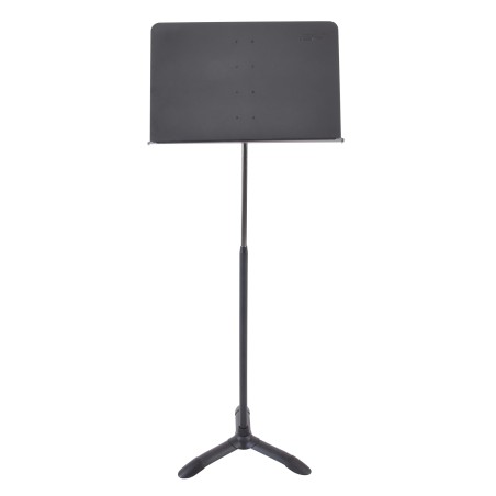 Estante para partitura profissional com sistema ’one-hand’ de regulação rápida
