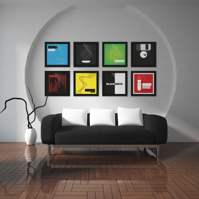 Reloop GLORIOUS VINYL FRAME SET BLACK