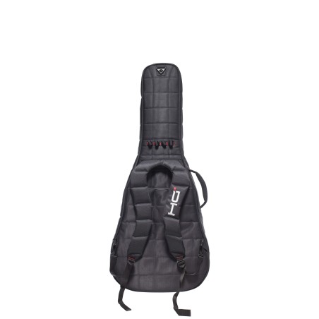 Saco para guitarra acústica/folk profissional em material de poliéster impermeável 1680D.