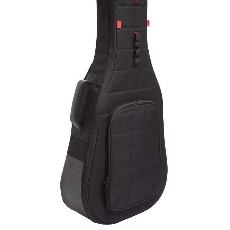 Saco para guitarra clássica profissional em material de poliéster impermeável 1200D.