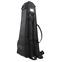 Padded Trombone bag made of waterproof 1680D polyester material. Available in black color. 2