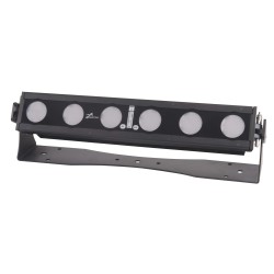 Barra 6x40W COB led RGBW Zoom IP67