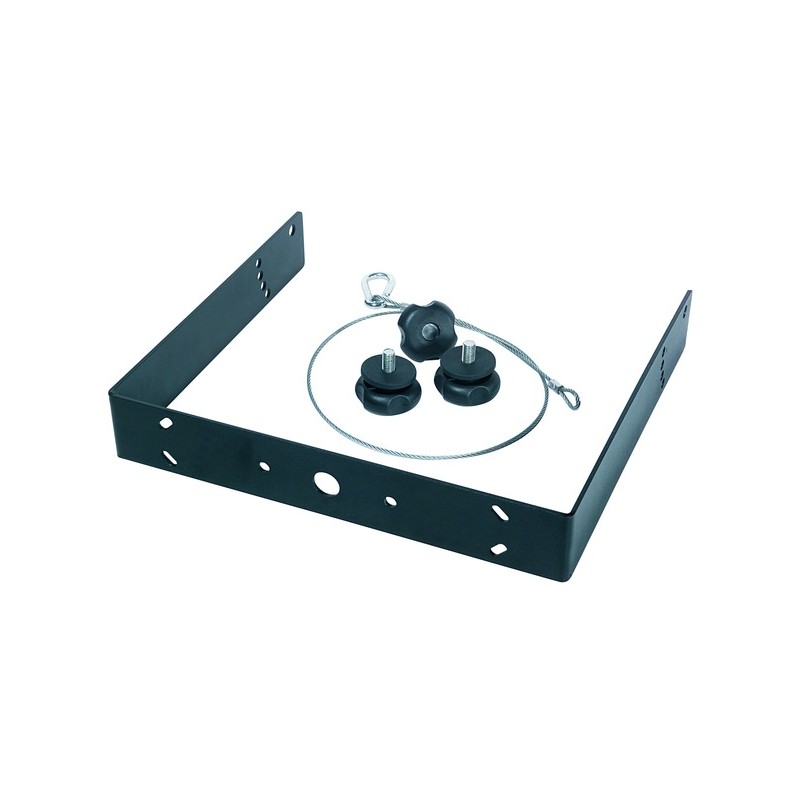 EDGE8PB wall mounting bracket. Black.