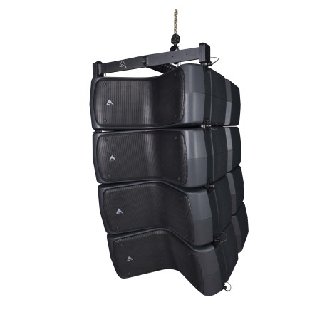 Dual 8” (203mm), High Output, Powered, CORE Processed, Two-Way Line Array Element